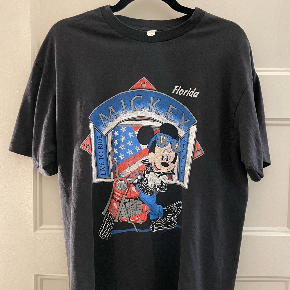 90’s Mickey Florida Vintage Tee - Men's S/M